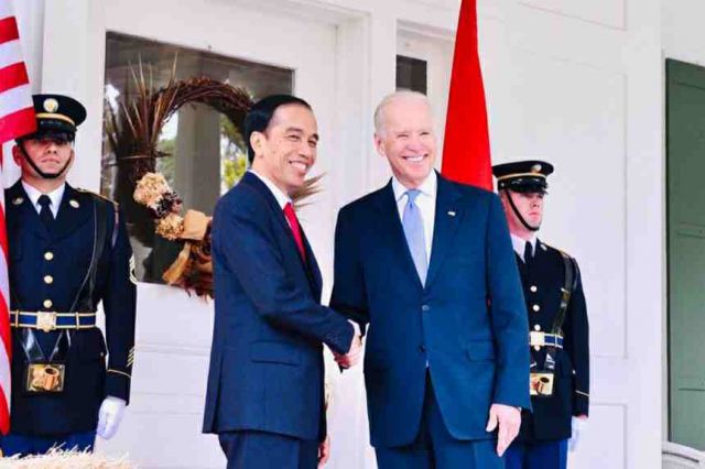 Presiden Jokowi Sampaikan Ucapan Selamat Atas Pelantikan Joe Biden dan Kamala Harris