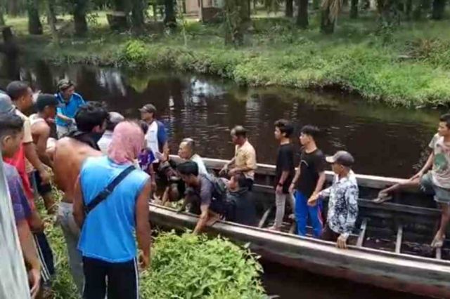 Warga Kecamatan Dendang Ditemukan Tak Bernyawa Usai Diterkam Buaya