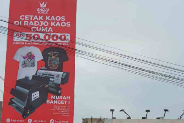 Promo Februari, Cetak Kaos di Radjo Kaos Cuma 50 Ribu
