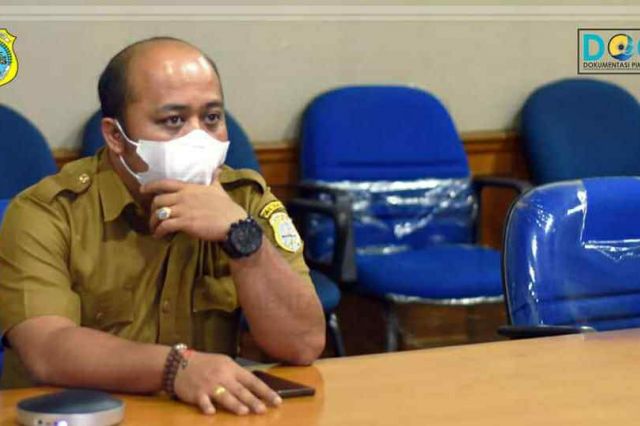 Wabup Robby Dengarkan Arahan Presiden RI Tentang Pengendalian Karhutla Tahun 2021