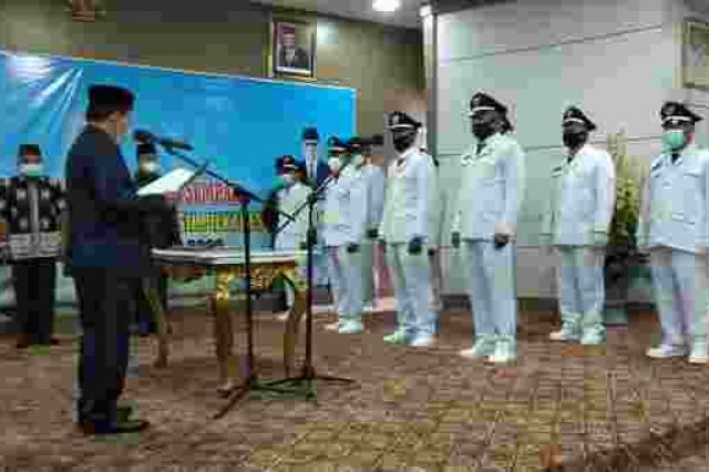 Lantik Sembilan Kades Terpilih, Ini Pesan Bupati Al Haris