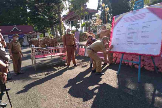 Bersama Forkompimda, Bupati Kerinci Tandatangani Zona Integritas Wilayah Bebas Korupsi