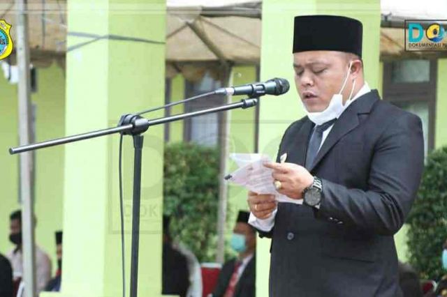 Wakil Bupati Inspektur Upacara Peringatan HAB 2021