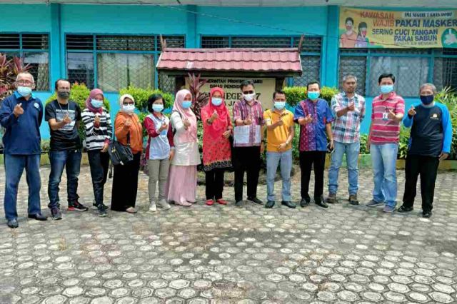 BKKBN dan Anggota SMSI Jambi Tinjau Lokasi Kegiatan Sosialisasi Pencegahan Stunting