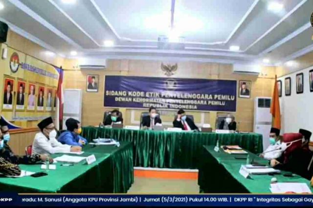 Sidang DKPP: Terungkap Gugatan Data Pemilih yang Dilaporkan Paslon 01 Sama dengan Milik KPU Jambi