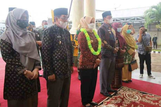 Bupati dan Wabup Tanjab Barat Sambut Kunjungan Kerja Pj Gubernur Jambi