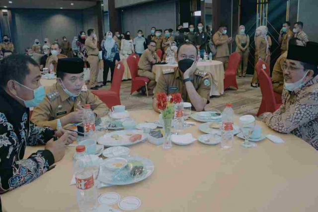 Bupati Tanjab Barat Hadiri Musrembang RKPD Provinsi Jambi Tahun 2022