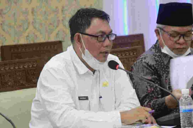 Wabup Hairan Hadiri Rakerda LPTQ Provinsi Jambi Tahun 2021