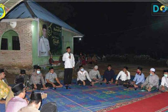 Plh Bupati Safari Ramadan di Kecamatan Rantau Rasau