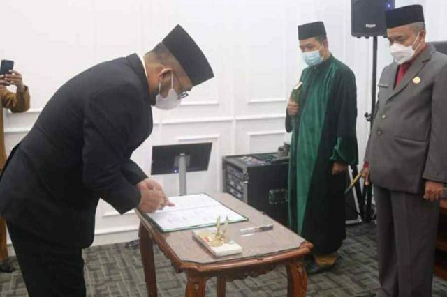 Sekda Lantik Pejabat Fungsional Lingkup Pemrov Jambi