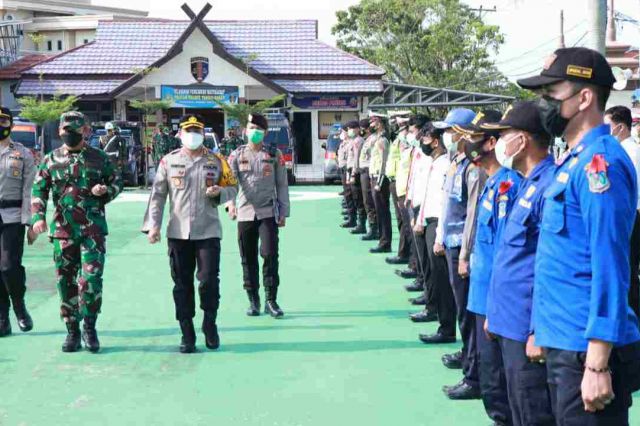 Sekda Hadiri Apel Gelar Pasukan Operasi Ketupat 2021