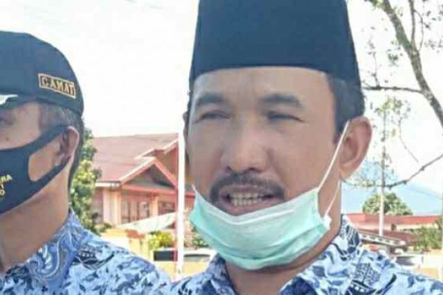 Sekda Kerinci Asraf Jadi Orang Ketiga Penerima Vaksin di Provinsi Jambi