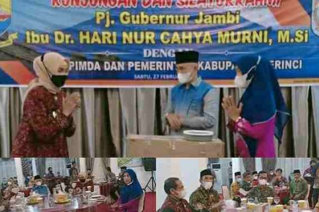 Pemkab Kerinci Sambut Kunjungan dan Silaturahmi Pj Gubernur Jambi
