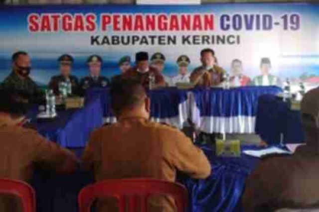Kasus Covid-19 Bisa Dikendalikan, Pemkab Kerinci Kembali Perpanjang Izin Keramaian