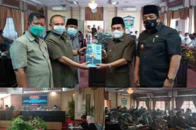 DPRD Sungai Penuh Gelar Paripurna Penyampaian Pengantar LKPJ 2020