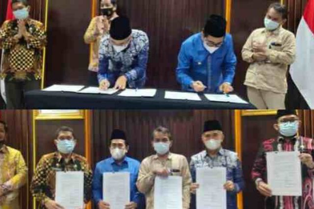 Ditengah Pandemi Covid-19, Wako AJB Tuntaskan Persoalan Aset dari Pemkab Kerinci