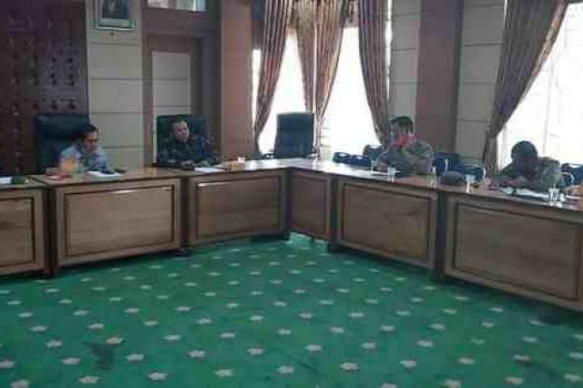 Wako AJB Pimpin Rakor Penanganan Covid 19