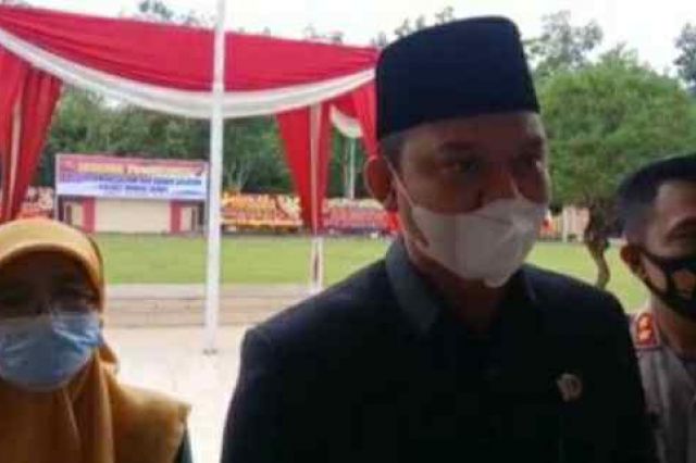 Ketua DPRD Muaro Jambi Hadiri Pengukuhan Polsek Sungai Gelam dan Sungai Bahar di Mapolres Muaro Jambi