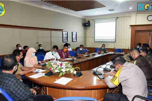 Pemkab Tanjabtim Gelar Rapat Koordinasi Terpadu Sambut Idul Fitri 1442 H