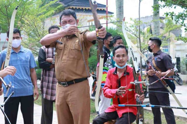Wabup Hairan Audiensi dengan PERPANI Tanjab Barat