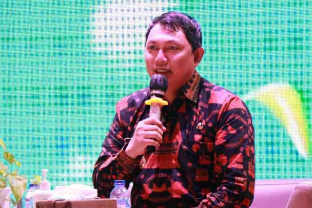 Jadi Narasumber Dialog Nasional Literasi Kelapa, Wabup Hairan Paparkan Hal Ini