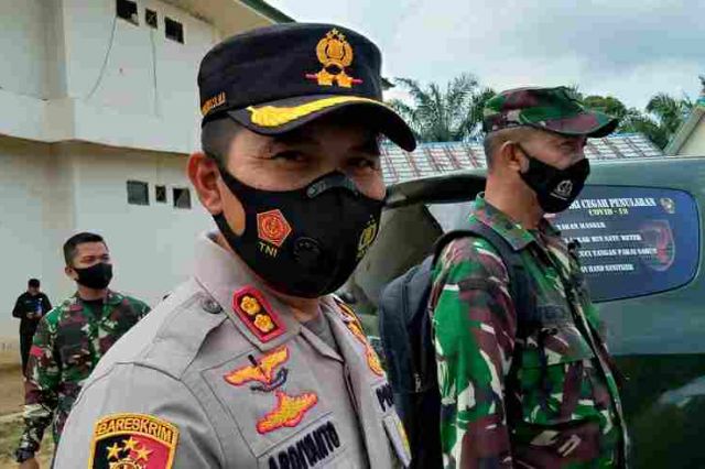 Kapolres Muarojambi Perintahkan Tindak Tegas Oknum Pengacau di TPS