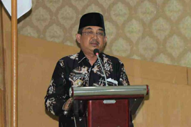Bupati Tanjab Barat Ikuti Giat Sosialisasi Kerjasama Luar Negeri dan Monev Kerjasama
