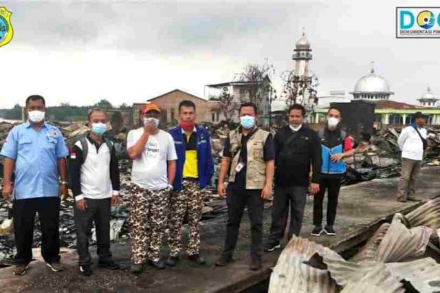 Tim Kemensos RI Sambangi Korban Kebakaran di Menteng