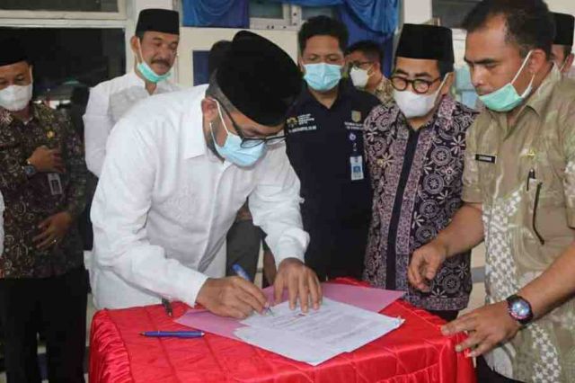 Sekda Apresiasi Penyerahan Aset Pemkab Kerinci Kepada Pemkot Sungai Penuh