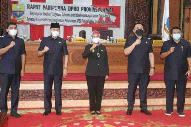 Pj Gubernur: Kritik dan Saran DPRD sebagai Evaluasi Perbaikan Kinerja Pemprov Jambi
