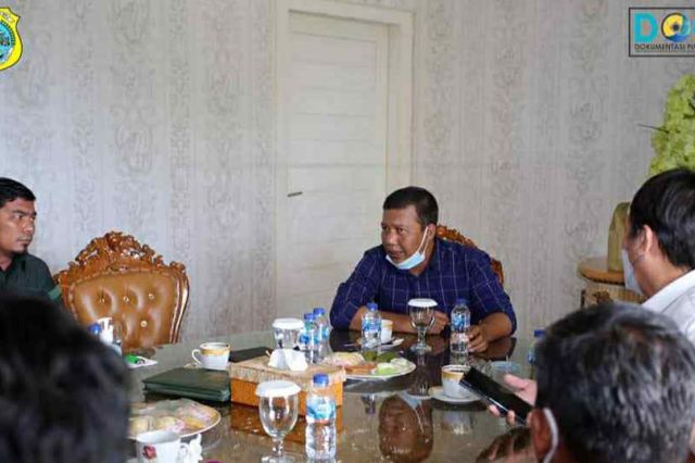 Bupati Romi Buka Rakor Pelaksana Ekspor Komoditi Pinang