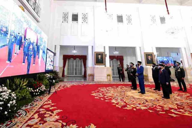 Presiden Minta Polri Terus Aktif Dukung Kebijakan Penanganan Pandemi