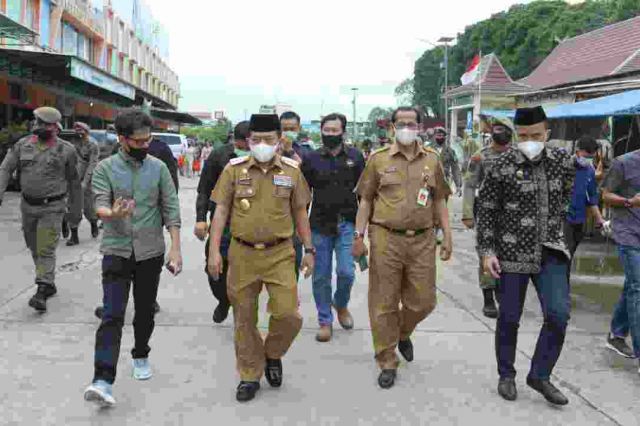 Persoalan Pasar Angso Duo Baru Jambi, Al Haris: Kita Akan Duduk Bersama Meyelesaikan Masalah