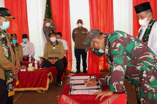 Tutup TMMD, Mashuri: Terimakasih TNI