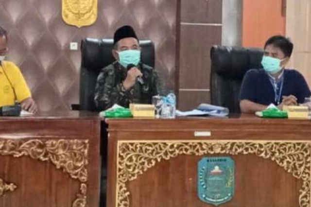 Jumlah Pasien Covid-19 Meningkat, Mashuri Kumpulkan Camat