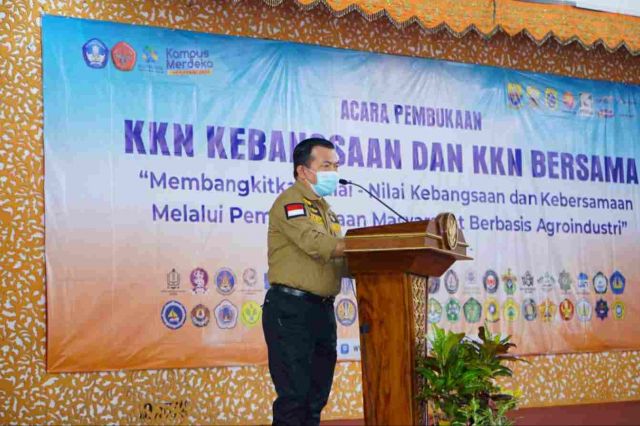 Gubernur Al Haris Harap Peserta KKN Kebangsaan Unja  Berikan Sumbangsih Atasi Covid-19 di Desa