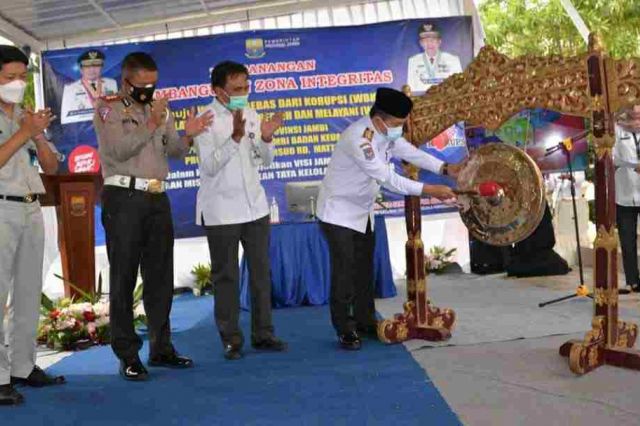 Gubernur Al Haris: Zona Integritas Samsat dan RSUD Raden Mattaher Bentuk Komitmen Tata Kelola Pemerintah Bersih
