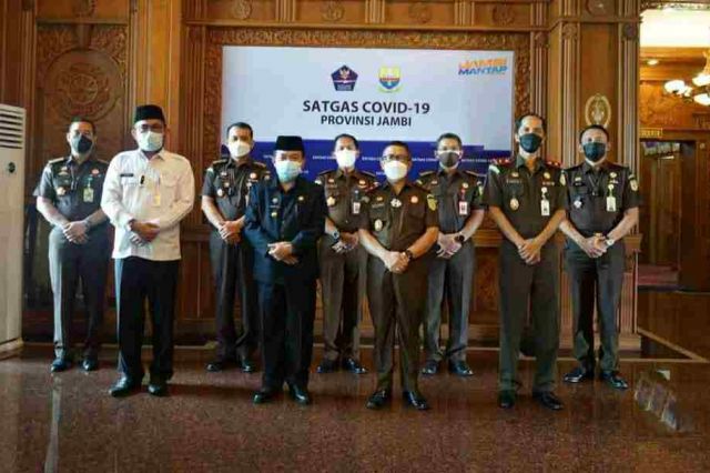 Sambut Kunjungan Kajati Jambi, Al Haris Ingin Tuntaskan Kasus Korupsi di Jambi
