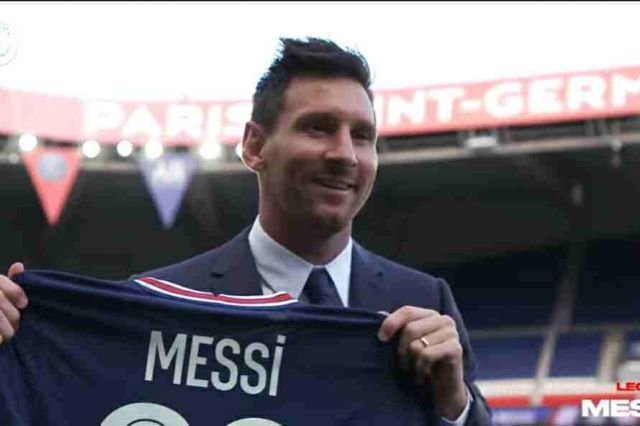 Bergabung dengan PSG, Messi Pakai Nomor Punggung 30