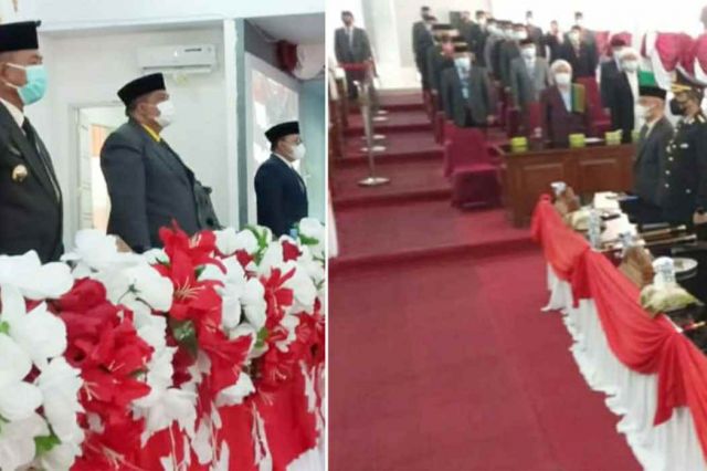 Plt Bupati Merangin Ikuti Paripurna Dengar Pidato Kenegaraan