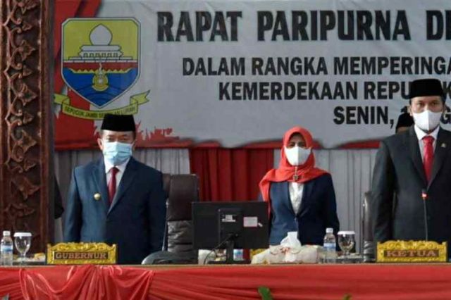 Gubernur Al Haris Hadiri Pidato Kenegaraan Presiden Jokowi