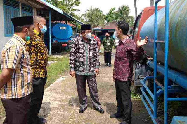 Penuhi Kebutuhan Air di Dalam Kota, Bupati Anwar Akan Menambah Boster di PDAM Parit 2