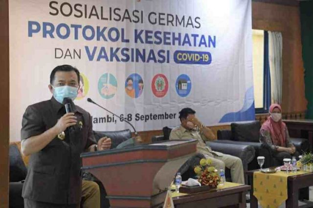 Gubernur Al Haris: Ekonomi dan Aktivitas Segera Pulih, Tidak Ada Lagi Masyarakat Tidak Vaksin