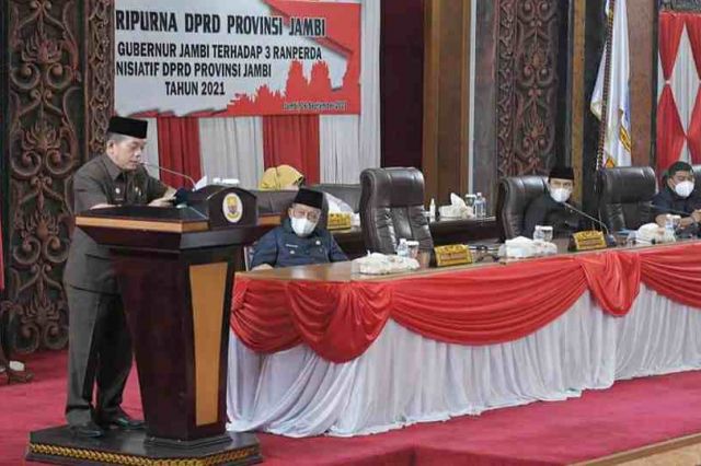 Gubernur Al Haris Dukung Tiga Ranperda Inisiatif DPRD Provinsi Jambi
