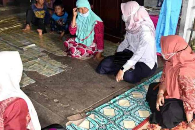 Kunjungi Anak Korban Kekerasan, Wirdayanti Romi Harap Kejadian Ini Tak Terulang Lagi