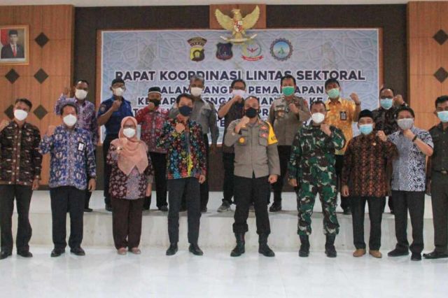 Pemkab Tanjab Barat Laksanakan Rakor Lintas Sektoral Kesiapan Pengamanan MTQ ke-50 Provinsi Jambi