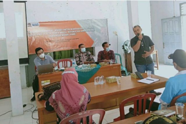 Dosen Ilmu Pemerintahn UNJA Gelar Pengabdian Kepada Masyarakat untuk Penguatan Kapasitas Bumdes