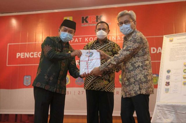 Wujudkan Tata Kelola Pemerintahan Bersih, Gubernur Al Haris Gandeng KPK