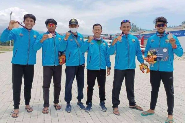 Dayung Jambi Raih Medali Perak dan Perunggu di PON Papua