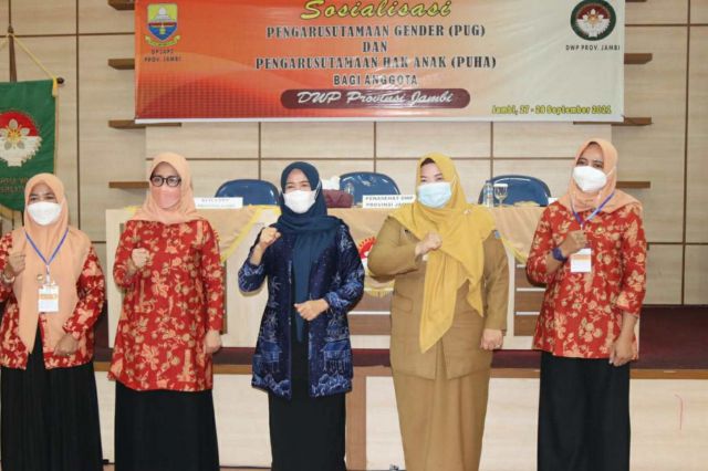 Hesti Haris Dorong DWP Jambi Ikut Berpartisipasi dalam Pelayanan Hak Anak dan Kaum Perempuan